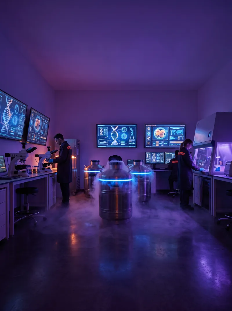Laboratorio de genética y reproducción Sumak
